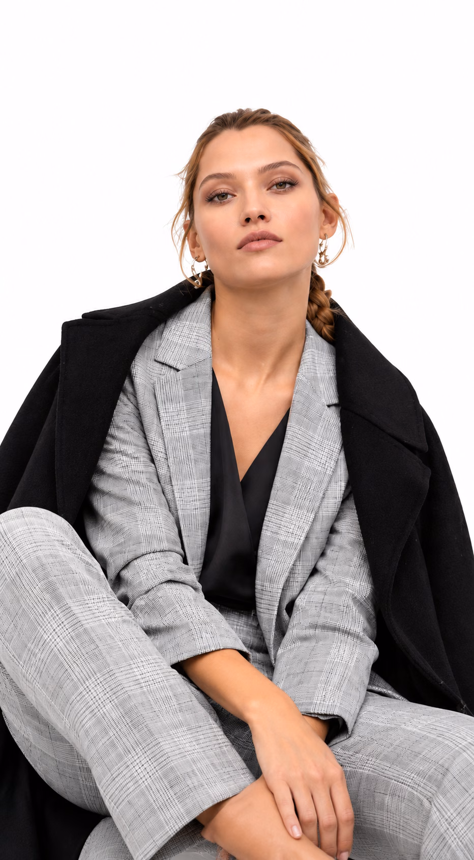 Blazer Lungo fashion model
